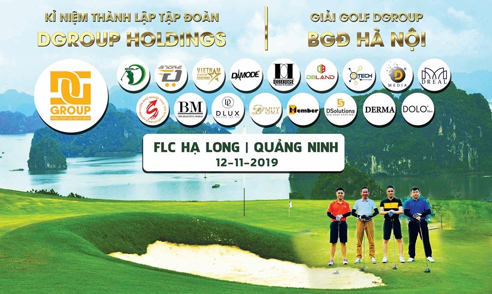 Giải Golf Dgroup Hà Nội –Sân chơi rèn luyện bản thân